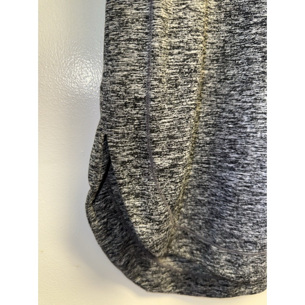 Athleta Uptempo Top Long Sleeve Athletic Heathered Black XS Run Hike - Picture 4 of 7